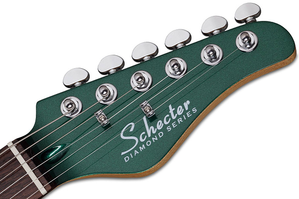 Электрогитара SCHECTER [PT FASTBACK II B DEG] электрогитара 6-струнная, корпус: ольха, гриф: клен, накладка: палисандр, 22 лада, Bigsby, цвет: Dark Emerald Green (DEG)