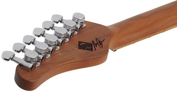 Электрогитара SCHECTER [NICK JOHNSTON TRAD-HSS A. INK] электрогитара 6-струнная, корпус: ольха, гриф: обоженный клён, накладка черное дерево, на болтах, звукосниматели: HSS, 22 лада, цвет: Atomic Inc