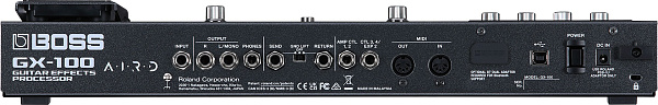 Напольный процессор эффектов BOSS [GX-100] для гитары и баса, 23 усилителя, 150 эффектов, 100 встроенных эффектов +200 чеек памяти, MIDI, USB, сенсорный ЖК дисплей