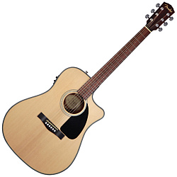 FENDER CD-100CE DREADNOUGHT NATURAL Электроакустическая гитара, цвет натуральный.