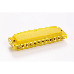 HOHNER M1110 Y - губная гармоника детская, тональность C, цвет прозрачный желтый