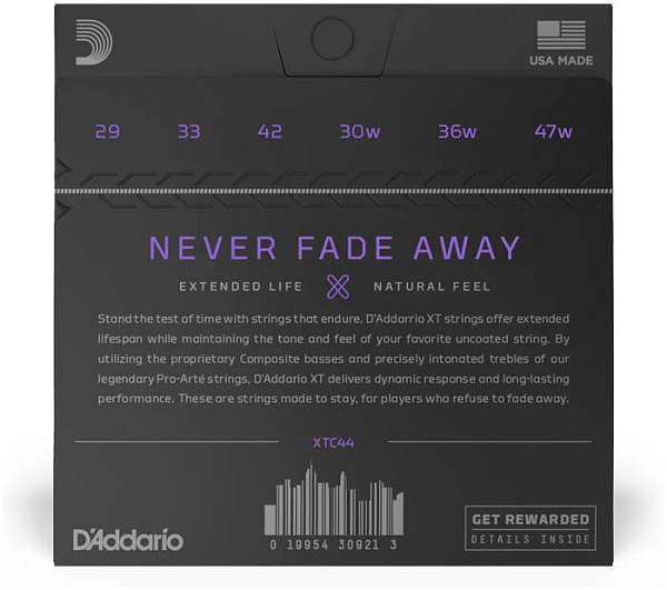 D'ADDARIO XTC44 - Струны для классической гитары