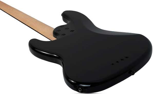 Бас-гитара SCHECTER [J-4 ROSEWOOD FB G.BLK ] бас-гитара 4-струнная, корпус: ольха, гриф: клен, накладка палисандр, на болтах, 21 лад, цвет: Gloss Black (G.BLK)