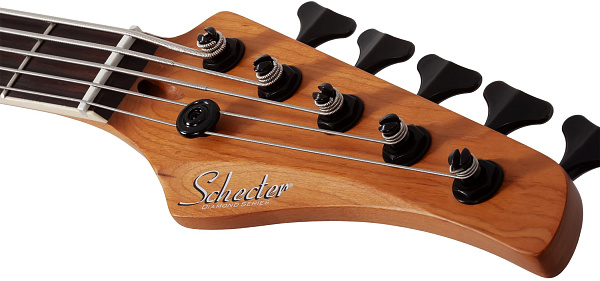 Бас-гитара SCHECTER [C-5 STANDARD CS] бас-гитара 5-струнная, корпус: красное дерево, топ из капа, гриф: печеный клен, накладка: палисандр, 24 лада, цвет Charcoal Satin (CS)