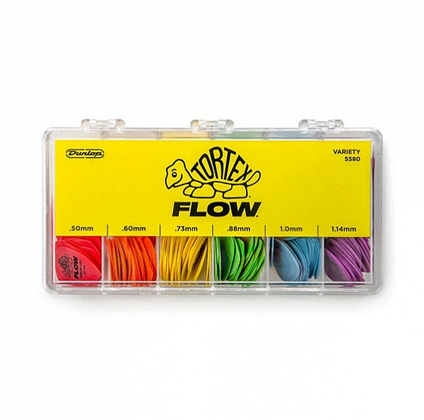 Dunlop 5580 Tortex Flow  - Медиатор. 6 толщин