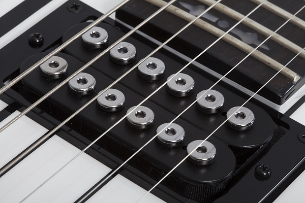 Электрогитара SCHECTER [SYNYSTER STANDARD WHT] электрогитара 6-струнная, корпус: красное дерево, гриф: 3-кусковое красное дерево, накладка: черное дерево, 24 лада, цвет: White (WHT)