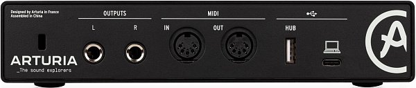 ARTURIA MiniFuse 2 Black USB - Аудиоинтерфейс