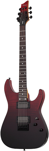 Электрогитара SCHECTER [C-1 STANDARD BB] электрогитара 6-струнная, корпус: красное дерево, топ из капа, гриф: печеный клен, накладка: палисандр, 24 лада, цвет BloodBurst (BB)
