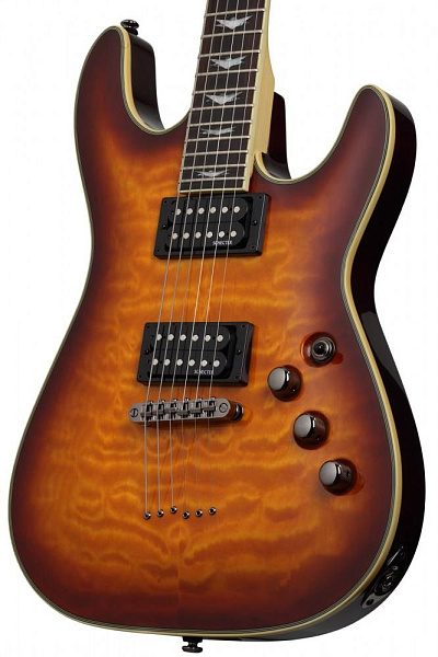 Электрогитара SCHECTER [OMEN EXTREME-6 VSB] электрогитара 6-струнная, корпус: красное дерево, топ: стеганый клен, гриф: клен, накладка: палисандр, 24 лада, цвет: Vintage Sunburst (VSB)