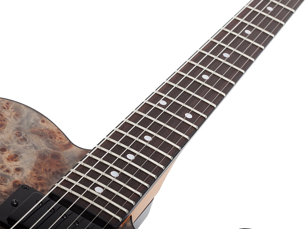 Электрогитара SCHECTER [PT STANDARD BFBB] электрогитара 6-струнная, корпус: красное дерево, топ из капа, гриф: печеный клен, накладка: палисандр, 22 лада, цвет Black Fade Burst Burl (BFBB)