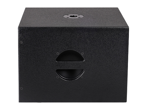 Сабвуфер Intrend [ILS-S12] пассивный, корпусной. 12"НЧ, 35-150 Гц, SPL 125 дБ, 400 Вт, 8 Ом. Цвет чёрный, корпус дерево.