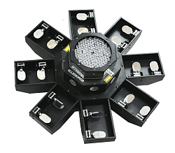 Involight SLL2000RGB - лазерный эффект, 150мВт красн (8 шт.), 50мВт зелён (4 шт.), 150мВт син (4 шт)