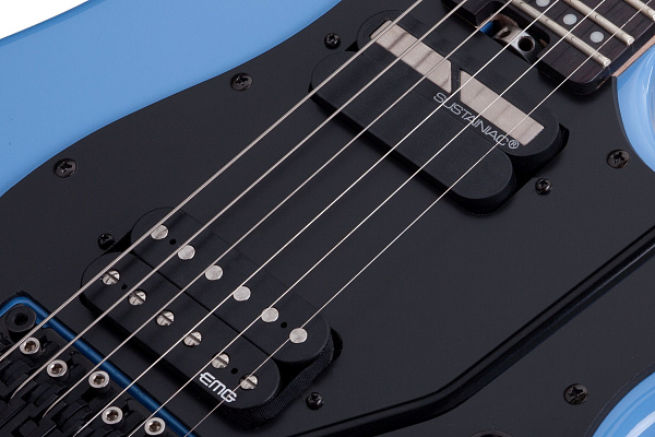Электрогитара SCHECTER [SUN VALLEY SUPER SHREDDER FR-S R.BLUE] электрогитара 6-струнная, корпус: красное дерево, гриф: клен, накладка: черное дерево, 24 лада, Sustaniac, FloydRose цвет: Riviera Blue (R.BLUE)
