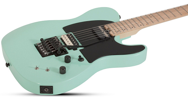 Электрогитара SCHECTER [SUN VALLEY SUPER SHREDDER PT-FR-S SFG] электрогитара 6-струнная, корпус: красное дерево, гриф: клен, накладка: клен, 24 лада, Sustaniac, FloydRose цвет: Sea Foam Green (SFG)
