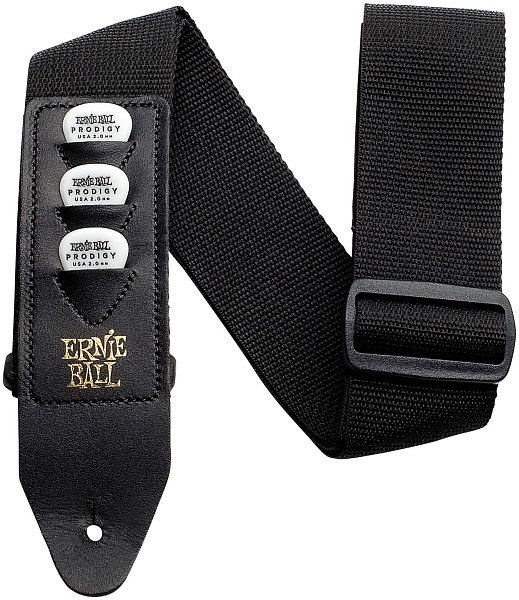 ERNIE BALL 4039 PickHolder Black - Ремень для гитары