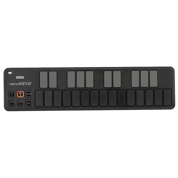 KORG NANOKEY2-BK портативный USB-MIDI-контроллер. 25 клавиш