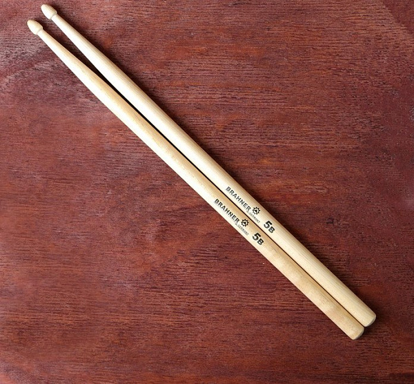 BRAHNER 5BN дуб - Барабанные палочки дуб, XL (16*406)