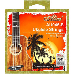 ALICE AU046-S - Струны для укулеле концерт, натяжение Standard, белый