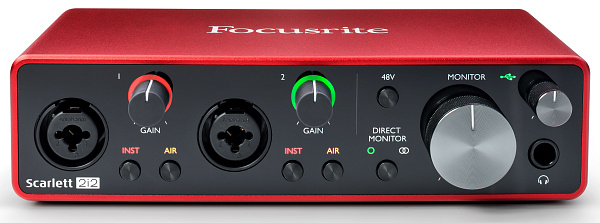 FOCUSRITE SCARLETT 2I2 3RD GEN - Аудиоинтерфейс