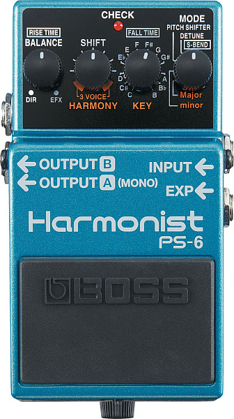 BOSS PS-6 гитарная педаль, гармонайзер