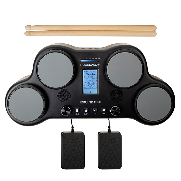 ROCKDALE Impulse Mini Black - Электронная портативная ударная установка