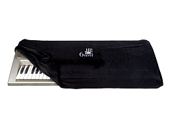 UNIQKEYS UKSC-ALL-61-BK - Бархатная накидка для синтезаторов, 61 клавиша,черный
