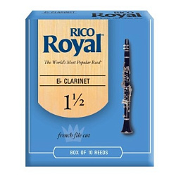 Rico RBB1015 Royal Трость для кларнета Eb, размер 1.5