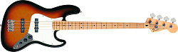 FENDER STANDARD JAZZ BASS MN BROWN SUNBURST TINT Бас-гитара, цвет - санбёрст.