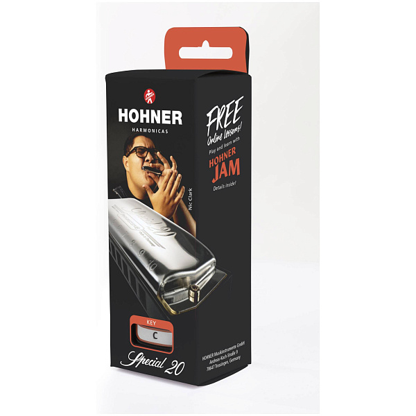 HOHNER Special 20 C (M560016P) - Диатоническая губная гармоника, тональность С