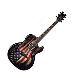 Dean MAKO GLORY Электроакустическая гитара из серии Dave Mustaine Signature, гр."американский флаг".