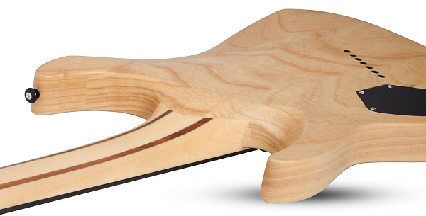 Электрогитара SCHECTER [REAPER-7 MULTI-SCALE CB] электрогитара 7-струнная, мультимензур, корпус: болотный ясень, топ: кап, гриф: клен, накладка: черное дерево, 24 лада, цвет: Satin Charcoal Burst (CB)