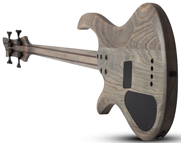 Бас-гитара SCHECTER [RIOT-5 ARB] бас-гитара 5-струнная, корпус: болотный ясень с топом из капа, гриф: клён/орех со вставками из углеволокна, накладка черное дерево, 24 лада, цвет: Aurora Burst (ARB)