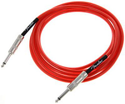 FENDER FGC-10R CALIFORNIA CABLE CANDY APPLE RED инструмент. кабель, 3 м, бескислородная медь, цвет