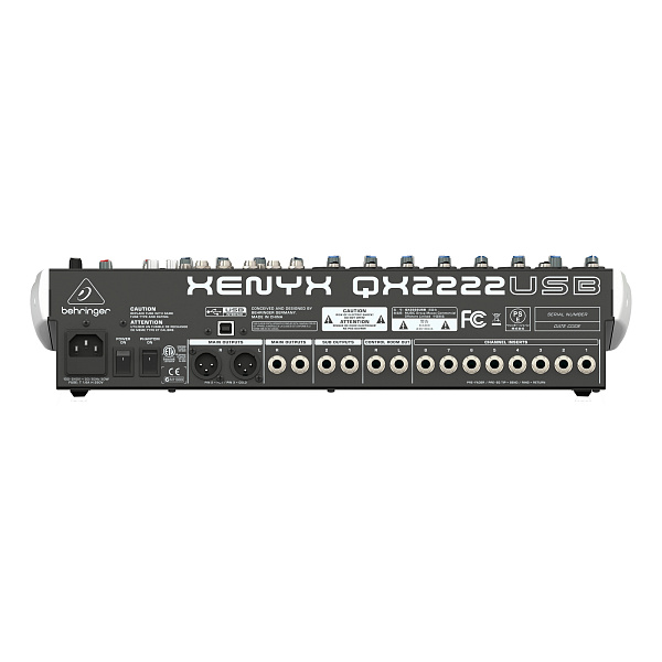Behringer QX2222USB - Микшерный пульт, 16 каналов, USB интерфейс