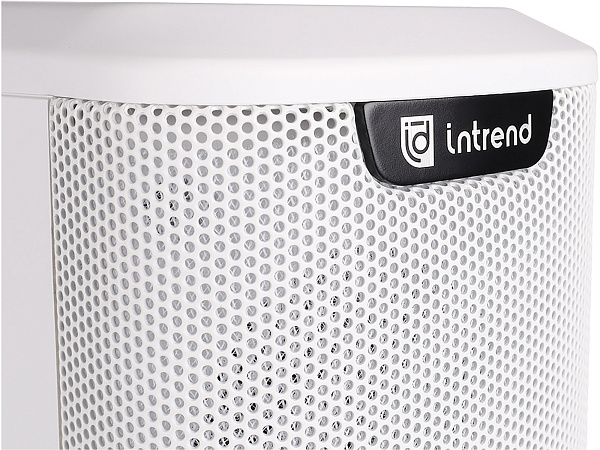 Звуковая колонна Intrend [ITSPK-43T-W] пассивная, 4x3", 8 Ом (100Вт), 100V ( 60/30/15 Вт), SPL 107dB,  80Hz~18kHz, 20°х120° (VхH), вес 4.1кг, цвет белый, крепление в комплекте, (цена за 1шт., в упаковке 2 шт., продается парами)