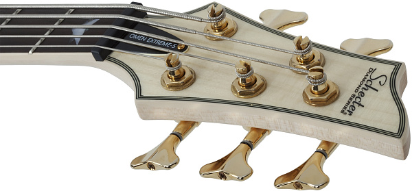 Бас-гитара SCHECTER [OMEN EXTREME-5 GNAT] бас-гитара 5-струнная, корпус: красное дерево, топ: огненный клен, гриф: клен, накладка: палисандр, 24 лада, цвет: Gloss Natural (GNAT)