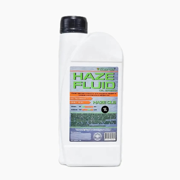 EF-HAZE-OLB-1L Жидкость для Haze машин на масляной основе, EcoFog