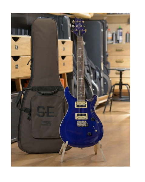 PRS SE STANDARD 24 TRANS BLUE - Электрогитара,с чехлом