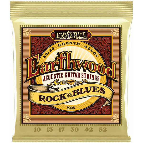 Ernie Ball 2008 (10-52) - Струны для акустической гитары