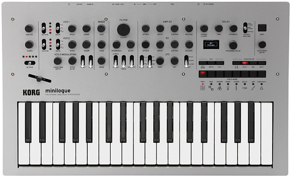KORG MINILOGUE аналоговый синтезатор