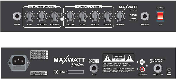 HIWATT MAXWATT G20R - Гитарный комбоусилитель,20 Вт