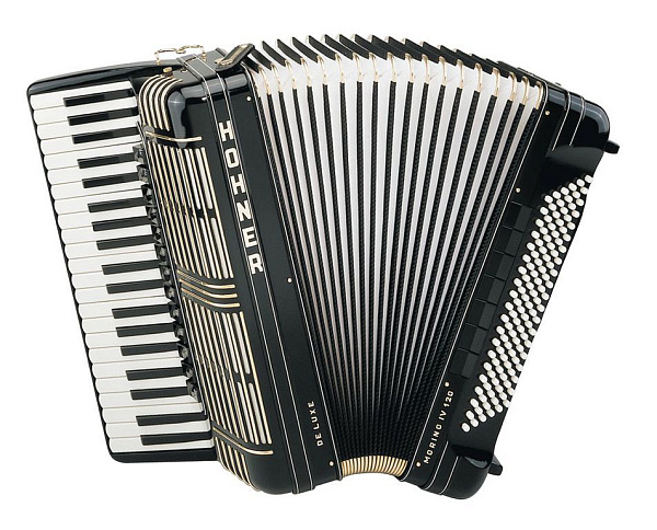 Hohner A2152 MORINO IV 120 de Luxe black Аккордеон.