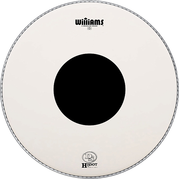 Двуслойный пластик WILLIAMS [DSH5-10MIL-13] 13", с напылением, белый