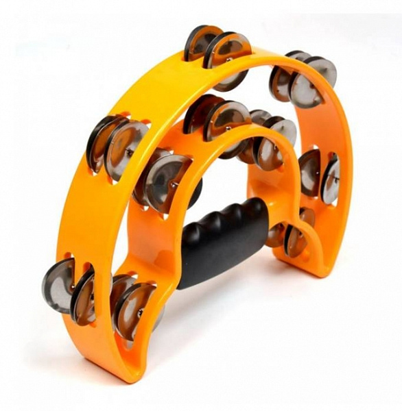 Alice ATB002 Тамбурин "Двойной полукруг", 20 пар бубунцов