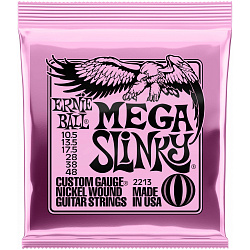 ERNIE BALL 2213 Nickel Wound Slinky Mega 10.5-48 - Струны для электрогитары