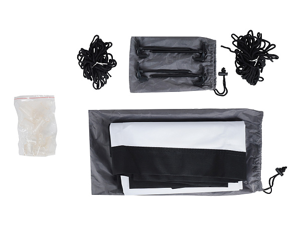 [LSV-100101] Экран с двойным штативом Lumien [Sky View] рабочая область 104х186 см 84" Matte White Nylon