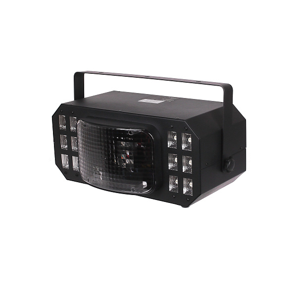 INVOLIGHT VENTUS III - LED световой эффект 3в1, 2х 10Вт RGBW, 12х 4Вт WU 2в1, ИК-ДУ, DMX-512