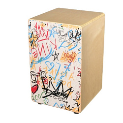 DEKKO CJ-07 - Кахон, цвет свето-коричневый с рисунком