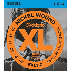 D'Addario EXL110 (10-46) - Струны для электрогитары