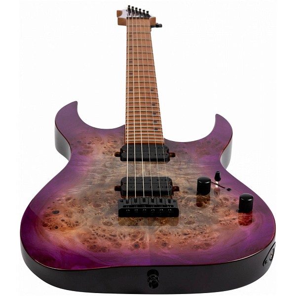 SPIRA S-450 TPP - Электрогитара Superstrat, цвет Trans Purple/фиолетовый